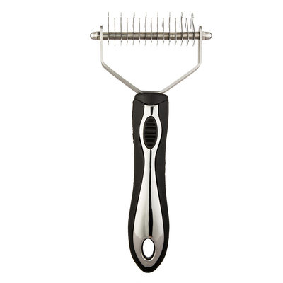 Les outils de toilettage de Cat Massage Comb Brushes Pet de chiens d'acier inoxydable étirent le peigne de cheveux