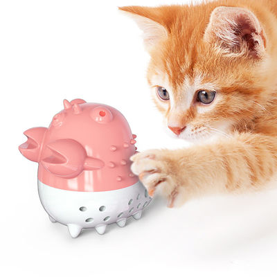 Jouets de dents de nettoyage et de toilettage de cataire de boules de Cat Grooming Tools Toothbrush Chew d'écrevisses avec le bruit