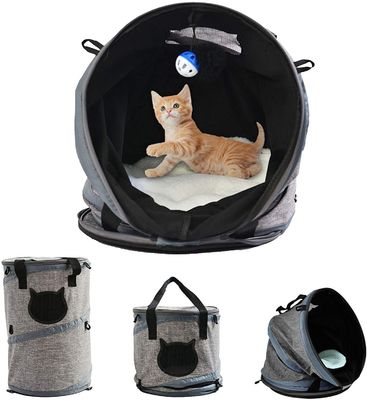 3 dans 1 Cat Bag Carrier Backpack avec le tapis d'ouatine