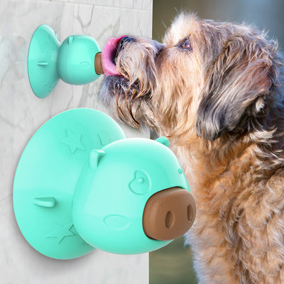 Dents en caoutchouc de cadeau de chien de Licker de casse-croûte de surgeon nettoyant Cat Catnip Toys Safety 155g