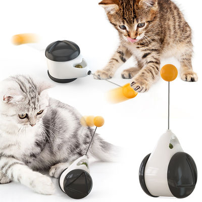 Culbuteur d'intérieur Balance Interactive Kitten Cat Training Wheel de Cat Pet Toys With Catnip