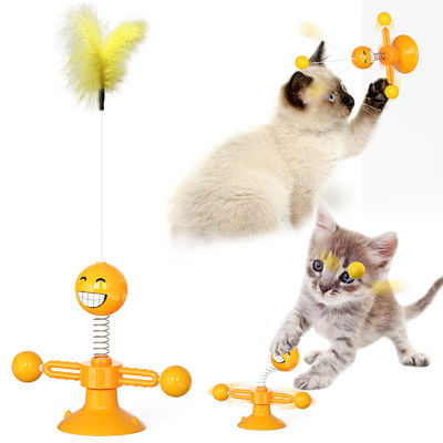 Boule de Cat Pet Toys TPR Cat Spring Toys Kitty Interactive de catégorie comestible