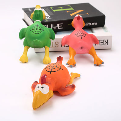 Chien grinçant d'animal familier mâchant Toy Molar Latex Screaming Turkey 23cm