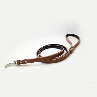Laisse en cuir de chien de collier de chien populaire fait sur commande de chiot
