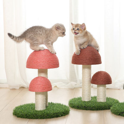 Le lin répand le panneau S 36*30cm de courrier de Cat Tree Tower Cat Scratch de sisal