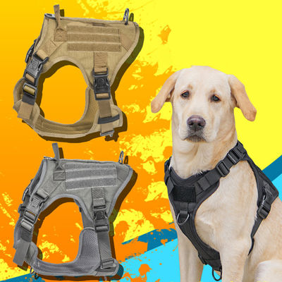 Harnais militaire tactique de chien de gilet avec la sécurité tactique d'ODM Molle de boucle pour le service et le gilet militaire s'exerçant de chien