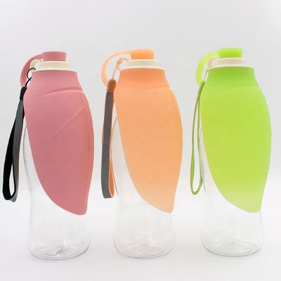 bouteille de distributeur de l'eau d'animal familier de preuve de fuite de feuille de 580ml 20OZ