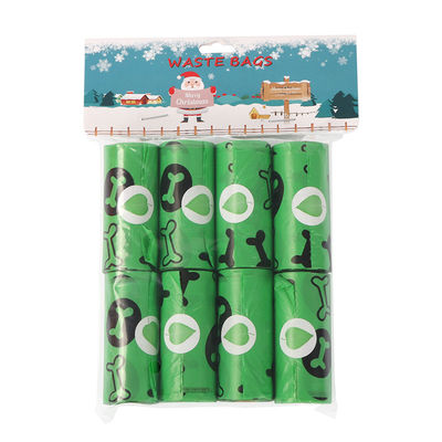 13,5 x 9 pouces de dunette biodégradable de chien met en sac les sacs compostables de déchets de chien de SEDEX