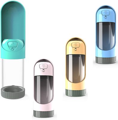 Le distributeur portatif pliable de l'eau pour l'animal familier H2O de chiens met BPA en bouteille les 10 onces libre 300ml