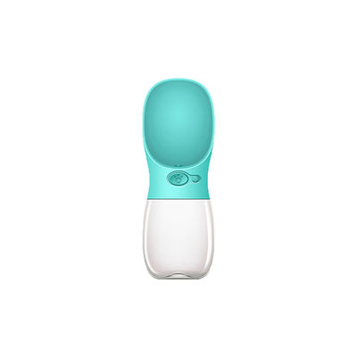Poste d'eau potable de l'animal familier 12OZ de bouteille d'eau de tasse de catégorie comestible de chien portatif extérieur de silicone