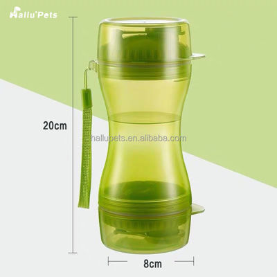 Bouteille d'eau en gros de chien portative pour des animaux familiers Cat Feeding Milk Bottle