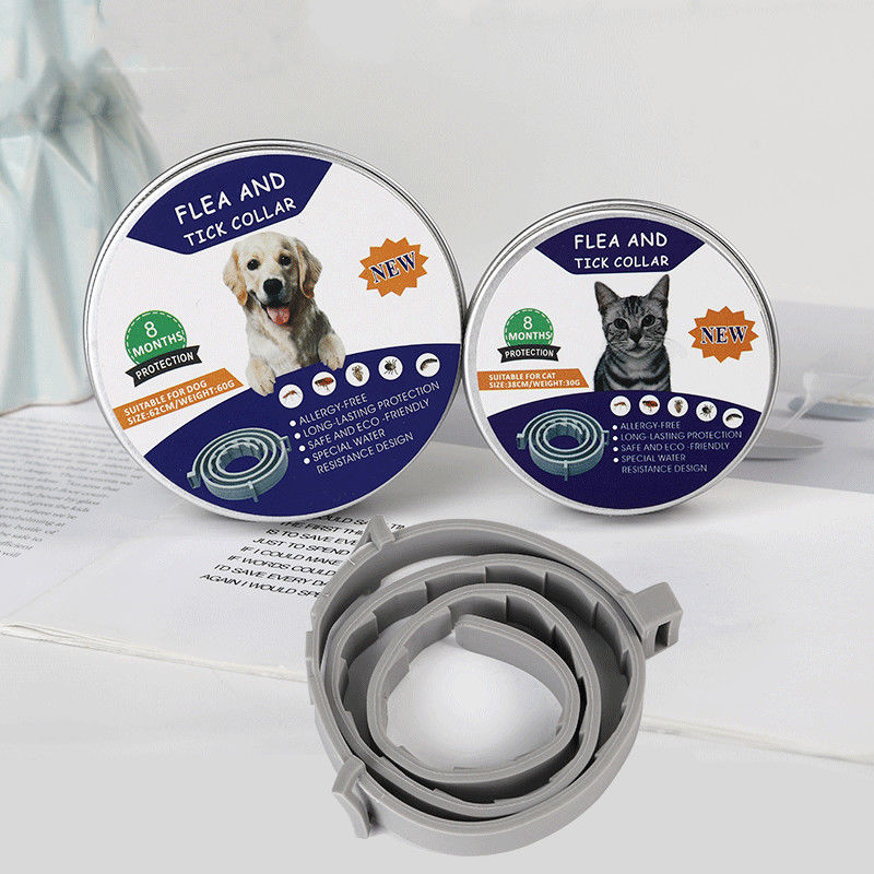 Le toilettage d'animal familier de Hallupets usine la puce et le Tick Collar For Puppies réglables des chats de 8 mois