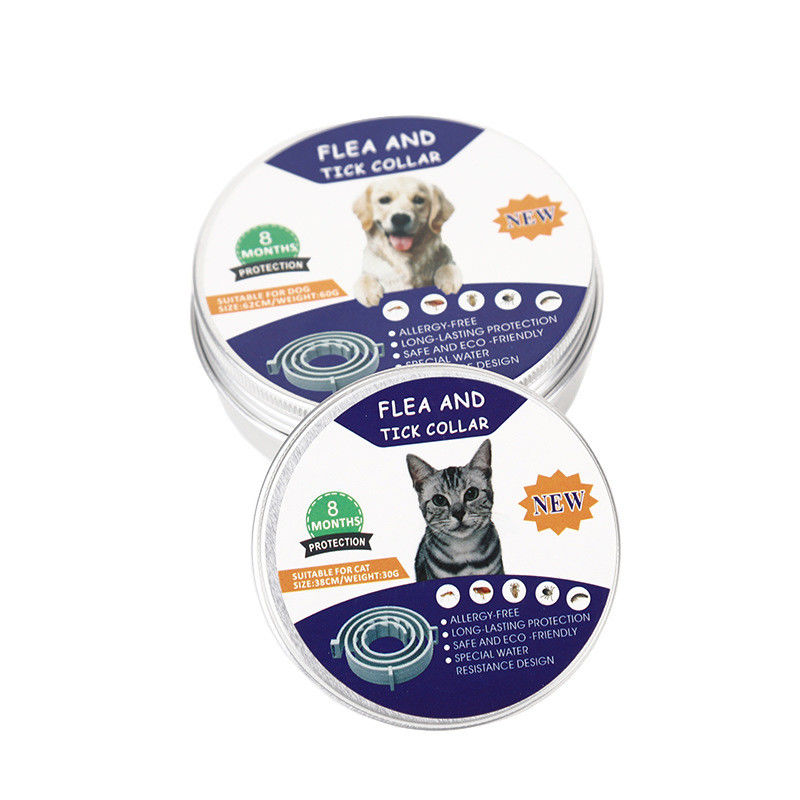 Le toilettage d'animal familier de Hallupets usine la puce et le Tick Collar For Puppies réglables des chats de 8 mois