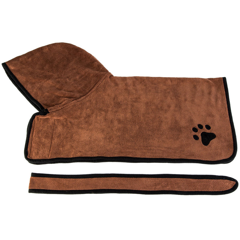 serviettes rapides absorbantes molles de chien de séchage de Microfiber d'animal familier d'outils adonnés à la boisson de toilettage