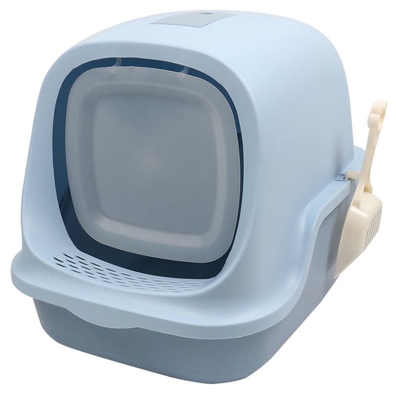 Cat Litter Pan Waterproof Hooded entièrement incluse Cat Litter Box With Shovel