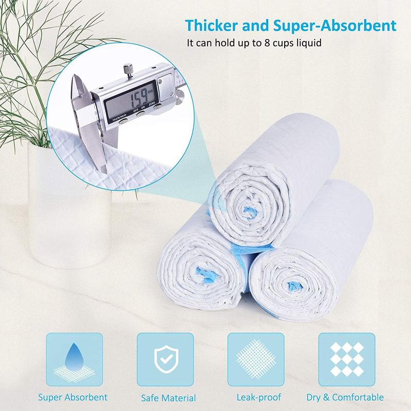 Protection humide propre saine absorbante superbe de Cat Training Urine Pee Pads Mat Disposable Dog Diaper Training de couches-culottes de chien