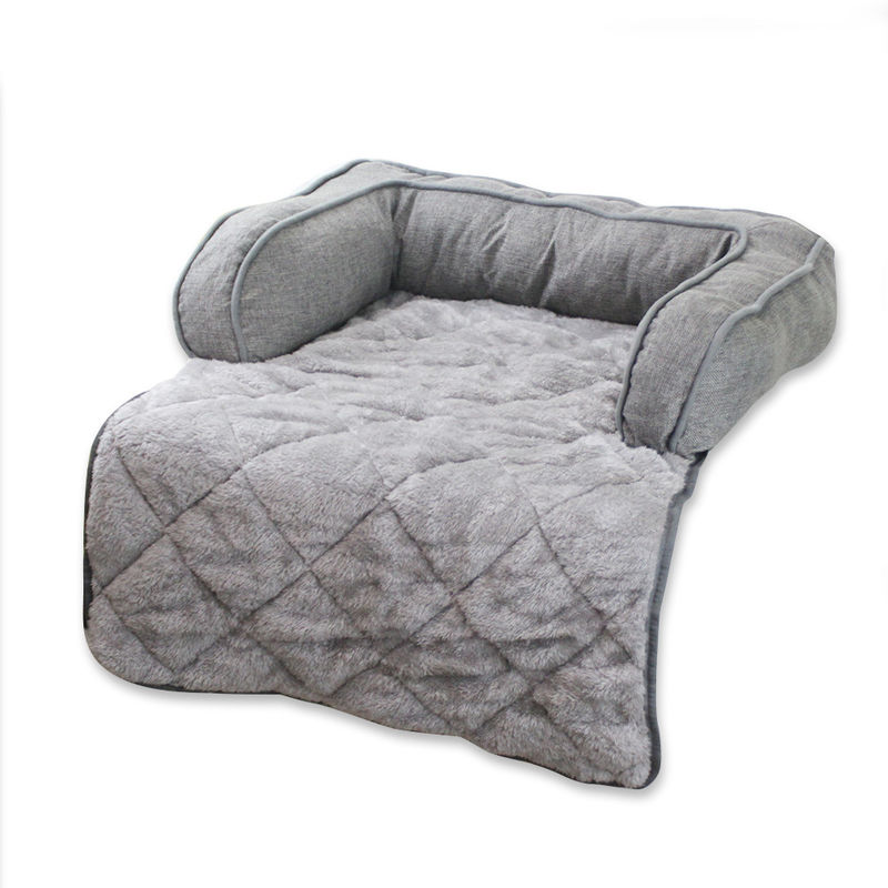 L'animal familier senti pelucheux respirable multifonctionnel de lit de chien enfoncent l'animal familier insalissable de luxe Sofa Cushion pour le sommeil d'animaux familiers