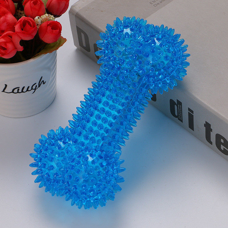 Os grinçant de morsure de chien de BSCI de jouets de chien de jouets molaires mignons de mastication avec la particule de massage