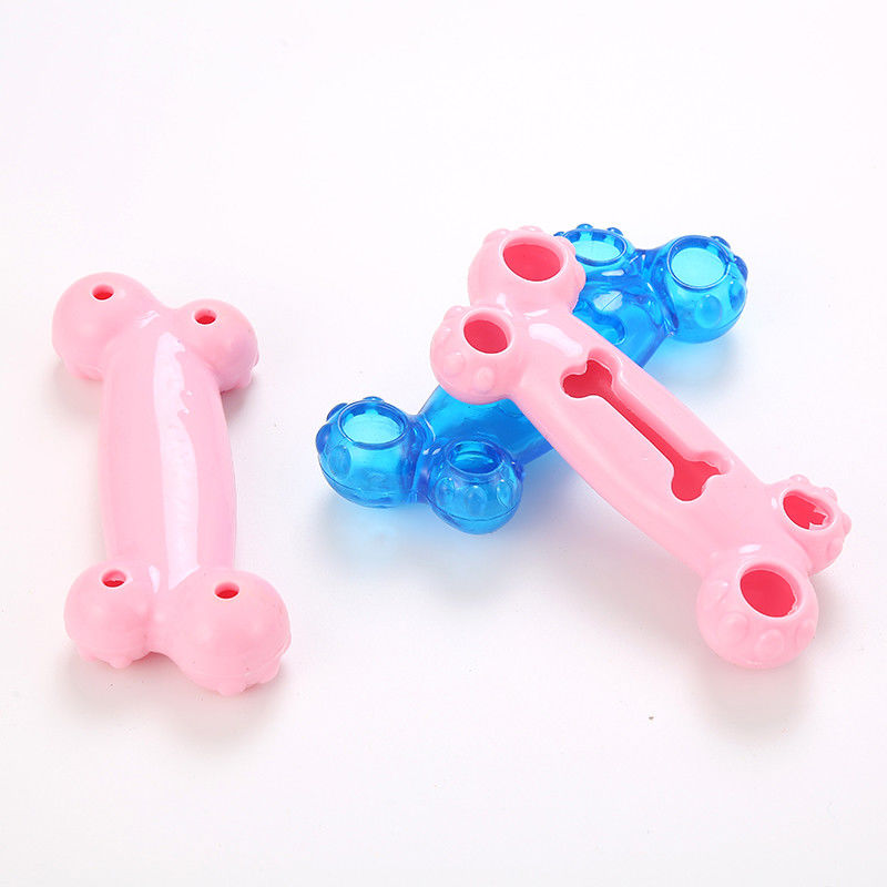 Mastication résistante Toy For Dog Playing d'os des chiens TPR de morsure