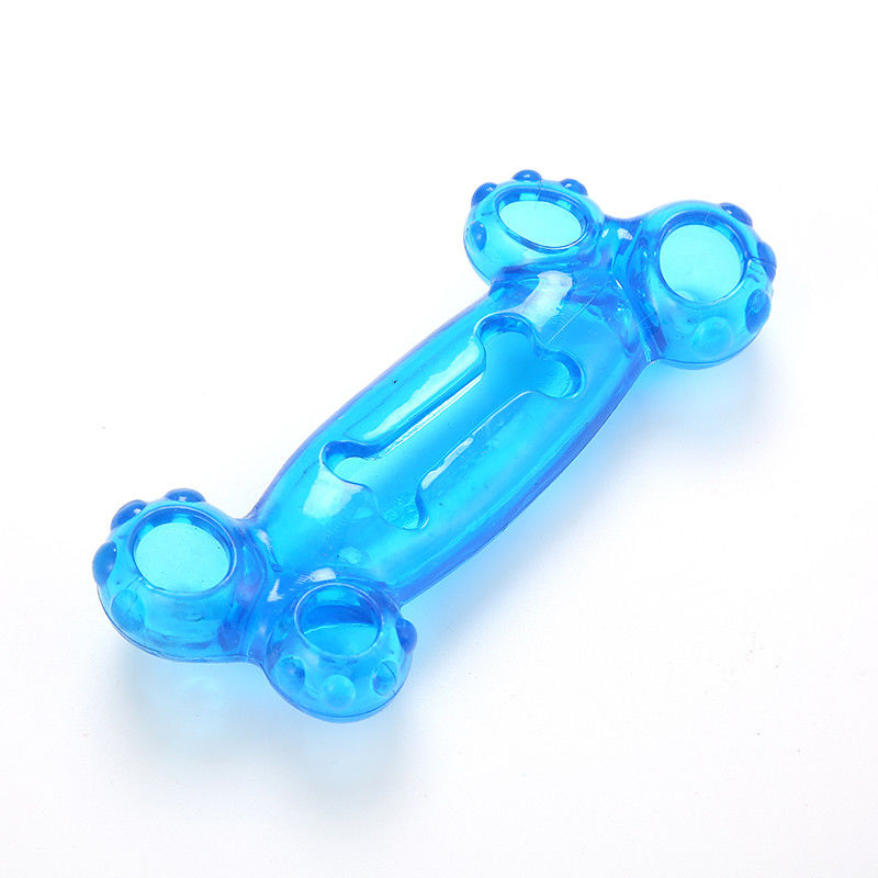 Mastication résistante Toy For Dog Playing d'os des chiens TPR de morsure