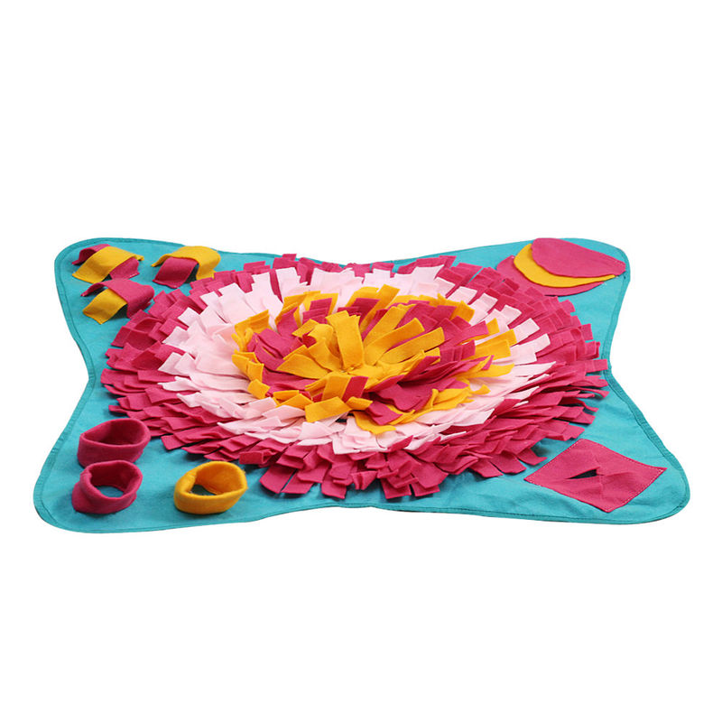 Le puzzle durable de décompression du tapis 400g de reniflement de chien d'Oxfords folâtre des jouets de peluche