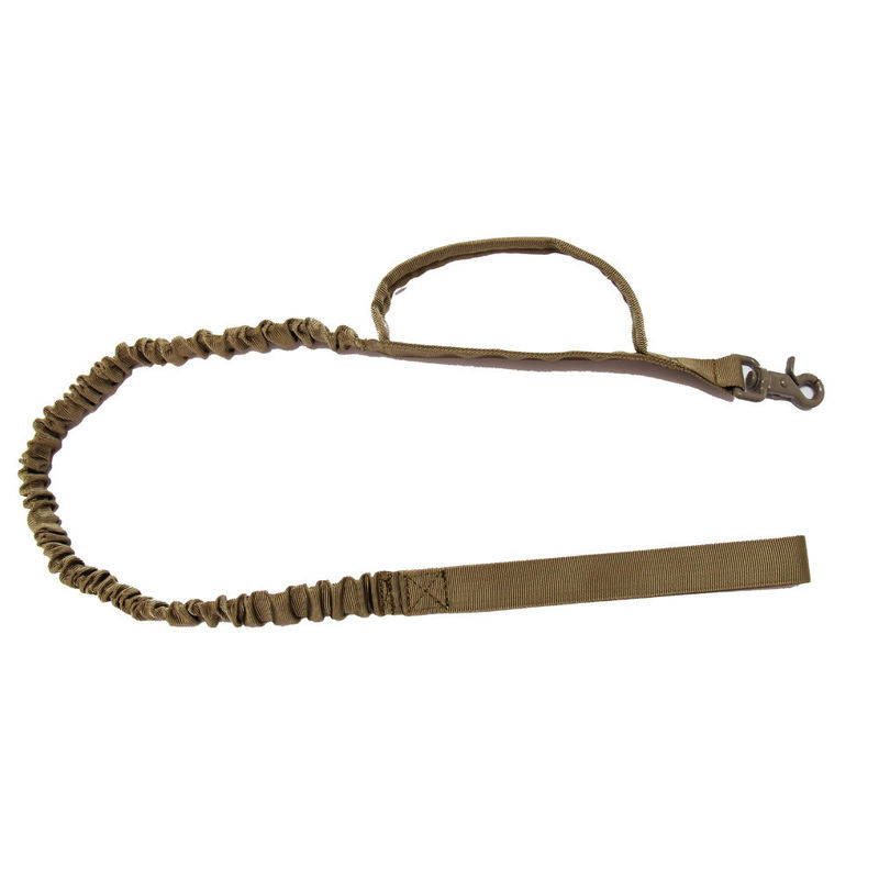 Laisses escamotables de formation de chien de Bungee de corde de laisse en nylon tactique de chien