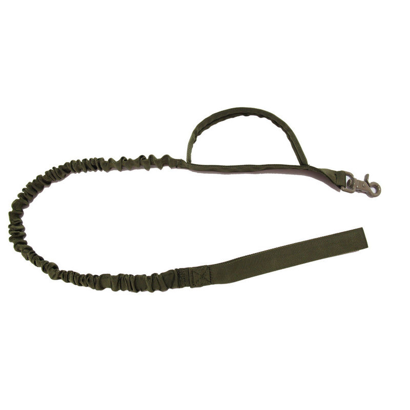 Laisses escamotables de formation de chien de Bungee de corde de laisse en nylon tactique de chien