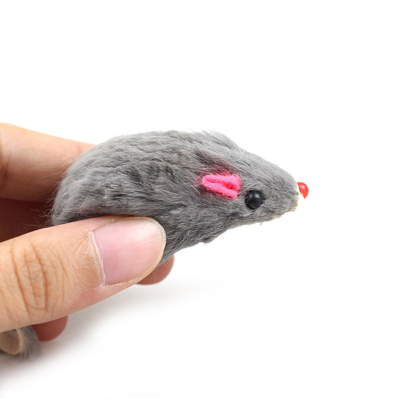 Cadeau unique de Halloween Bicolourable Mini Mouse Cat Toy Set avec le bruit