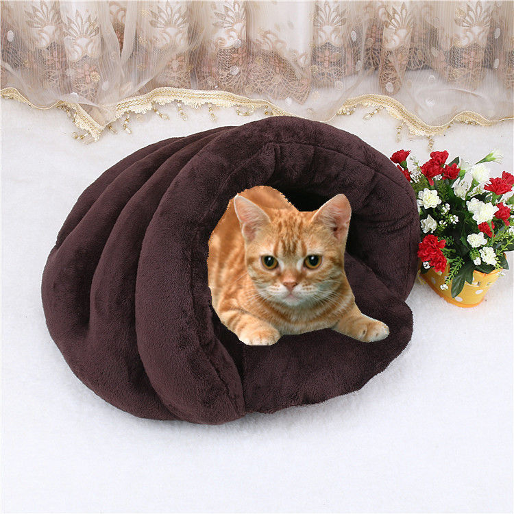 Tunnel de Cat Nest Comfortable Pet Bed de mode pour le lit chaud de Cat House Soft Cat Cave