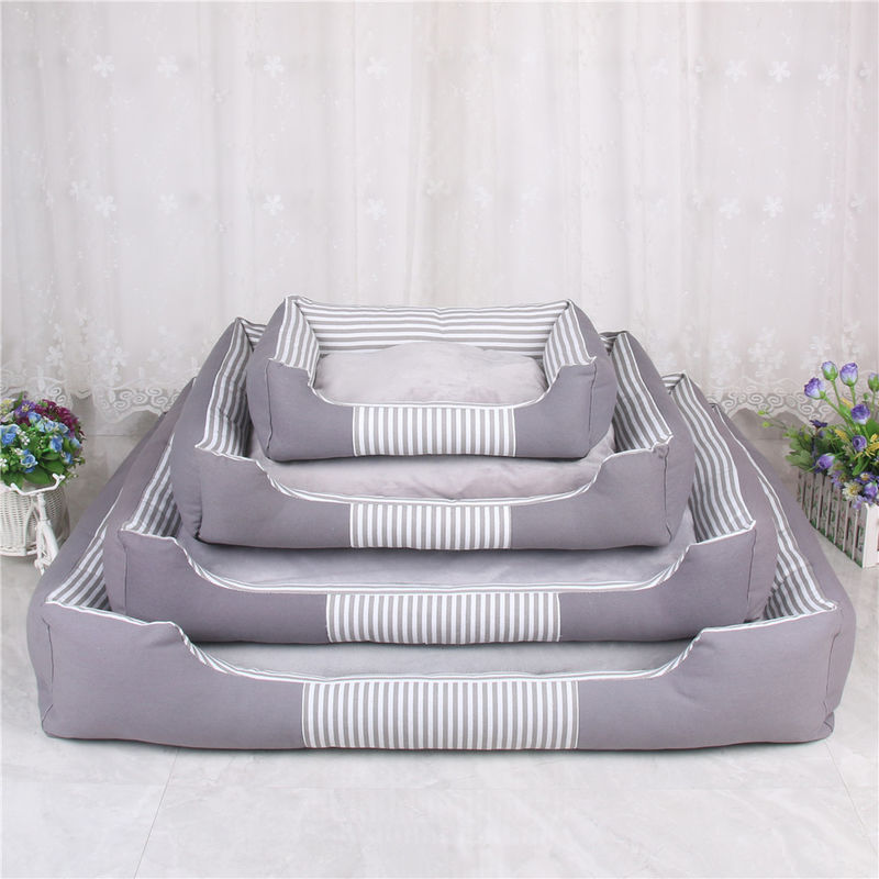 coton de 1800g pp remplissant lit inférieur imperméable d'animal familier de toile de lit confortable d'animal familier