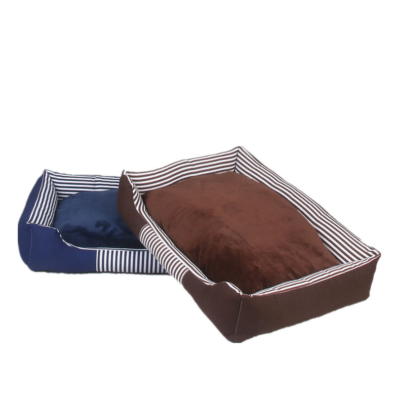 coton de 1800g pp remplissant lit inférieur imperméable d'animal familier de toile de lit confortable d'animal familier