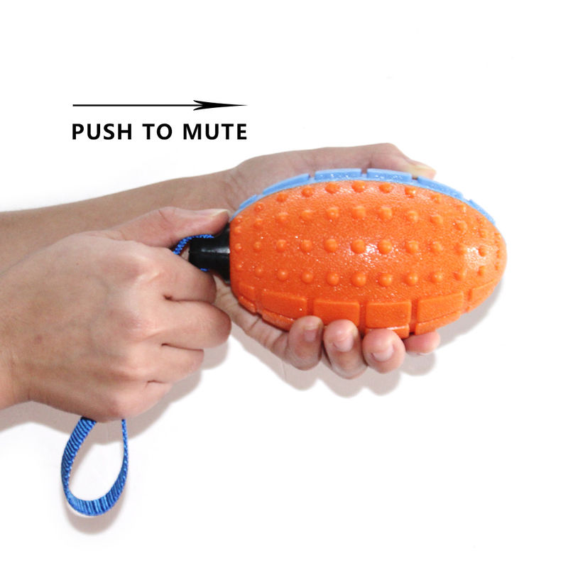 Jouets grinçants indestructibles interactifs de chien de biens non toxiques de TPR avec le bruit