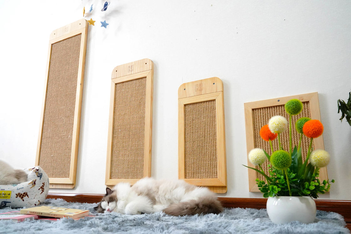 Sisal durable Cat Scratcher Post Place Floor fixée au mur 40*30cm 30*76cm 40*120cm
