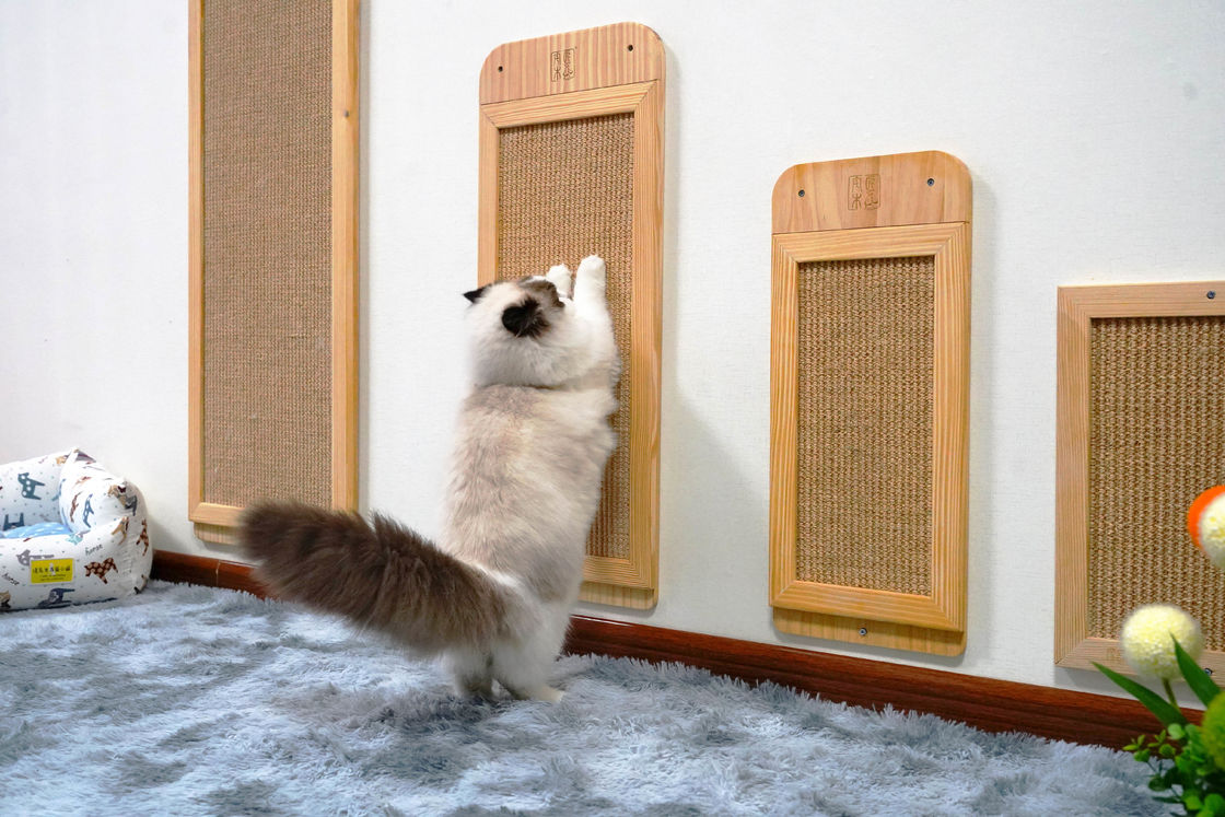 Sisal durable Cat Scratcher Post Place Floor fixée au mur 40*30cm 30*76cm 40*120cm