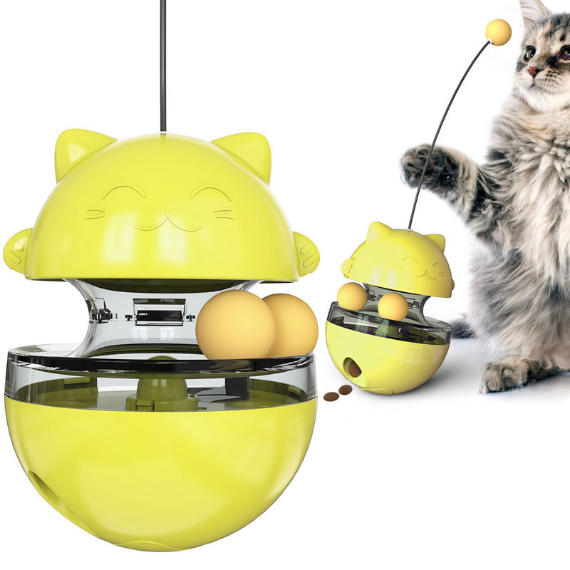 baguette magique Kitten Roly Poly Toys d'allumeur de Cat Pet Toys Interactive Cat d'amortisseur défectueux de la nourriture 420g