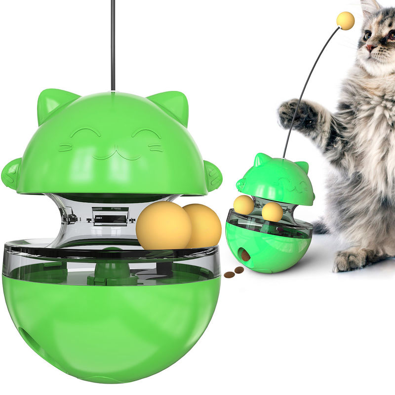 baguette magique Kitten Roly Poly Toys d'allumeur de Cat Pet Toys Interactive Cat d'amortisseur défectueux de la nourriture 420g