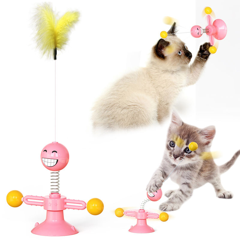Boule de Cat Pet Toys TPR Cat Spring Toys Kitty Interactive de catégorie comestible