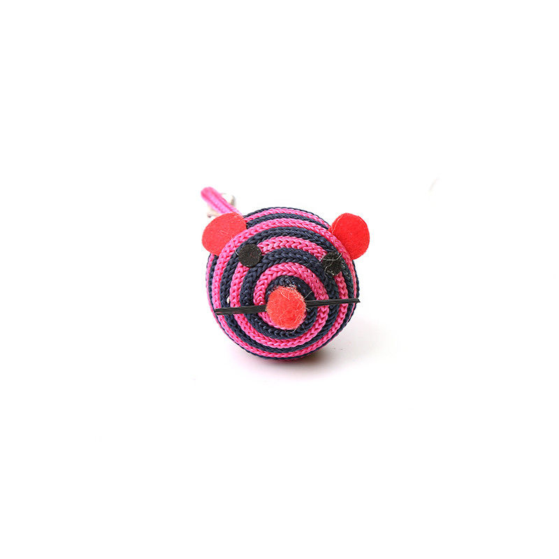 Les souris en nylon de Bell Cat Pet Toys With A de corde de ficelle attrapent Cat Mouse Toy