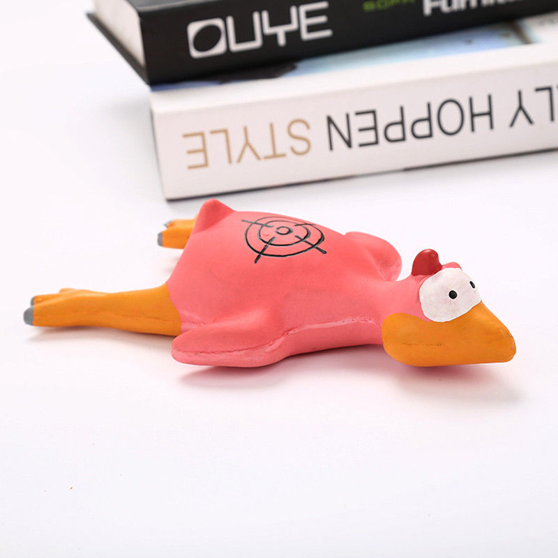 Chien grinçant d'animal familier mâchant Toy Molar Latex Screaming Turkey 23cm