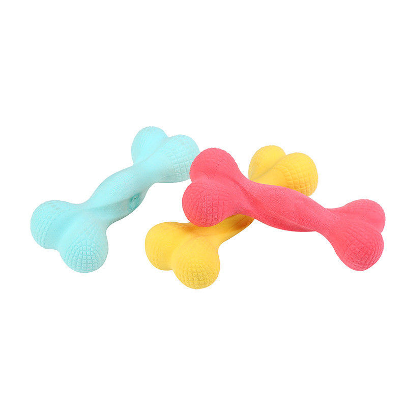 Jouet interactif écumant 73g de mastication d'os de chien de TPR