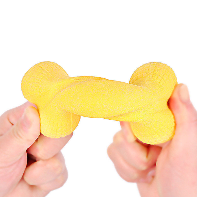 Jouet interactif écumant 73g de mastication d'os de chien de TPR
