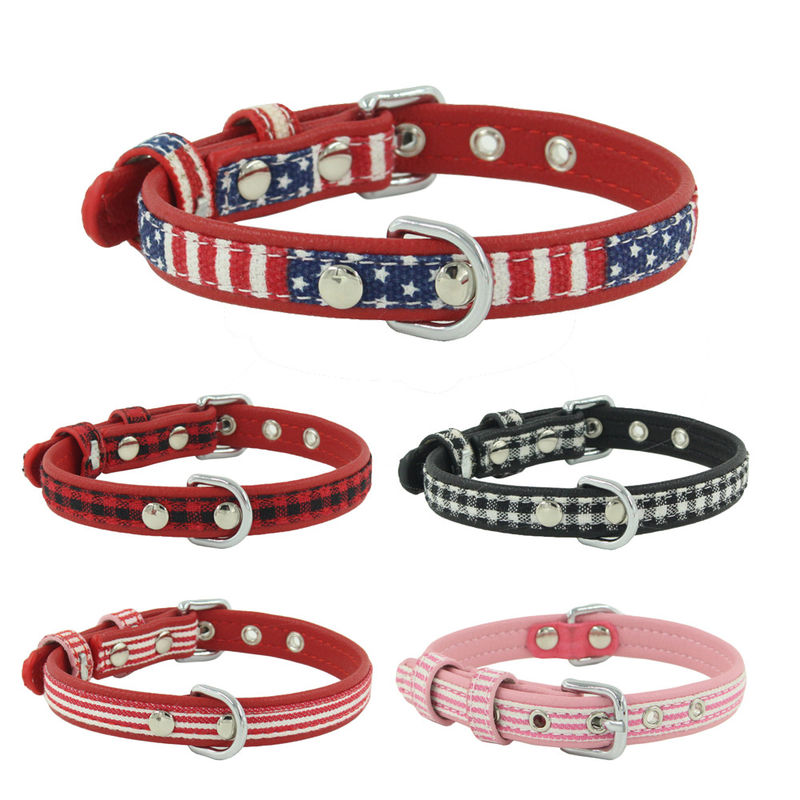 La copie adaptée aux besoins du client a personnalisé la ceinture de cou de chien de Logo Dog Collar Adjustable Pet