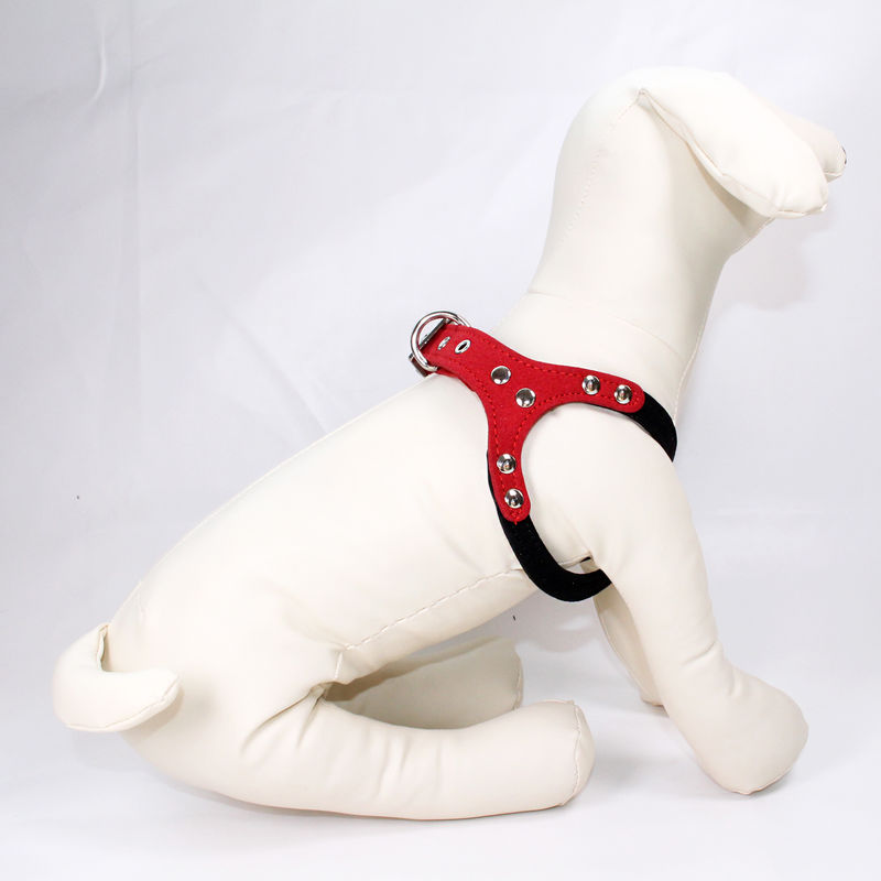 Coffre confortable de harnais de chien de preuve de tiret- de bonne qualité et laisse arrière de chien de pression de dispersion