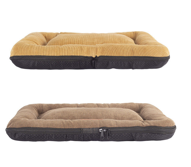 Matelas confortable de lit d'animal familier de caisse molle pour de grandes petites protections moyennes de chenil de chien de chats