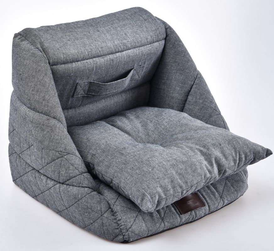 3 dans 1 lit fois Grey Cat Bed House d'animal familier de Cat Cave Dir Resistant Comfortable