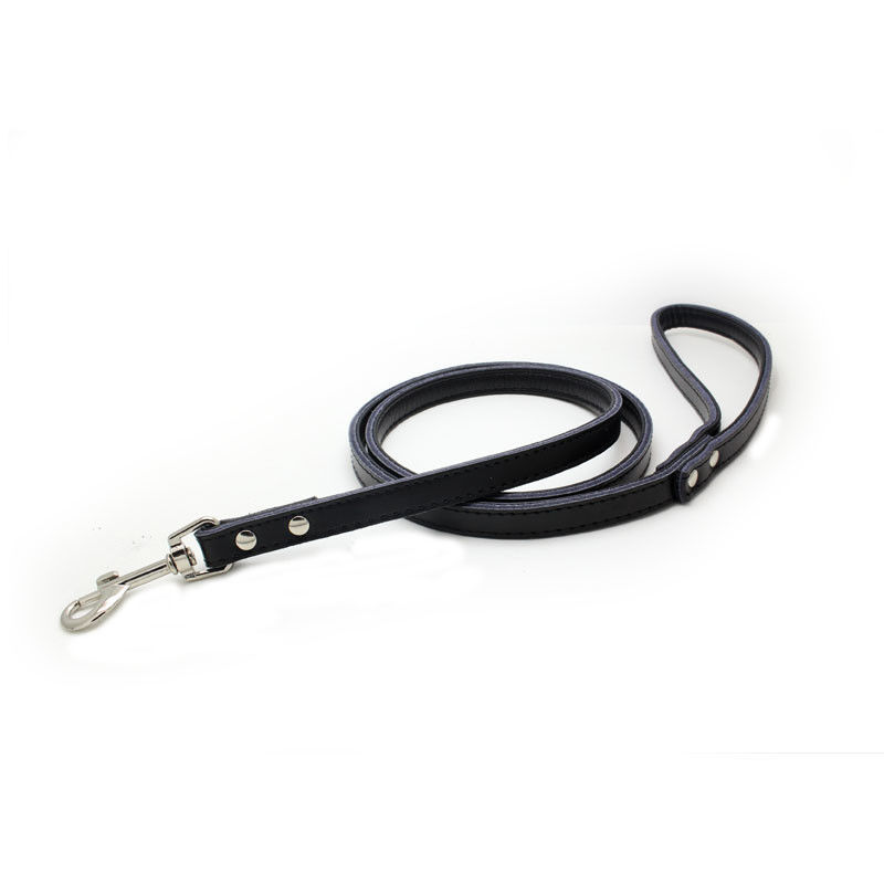 Laisse en cuir de chien de collier de chien populaire fait sur commande de chiot