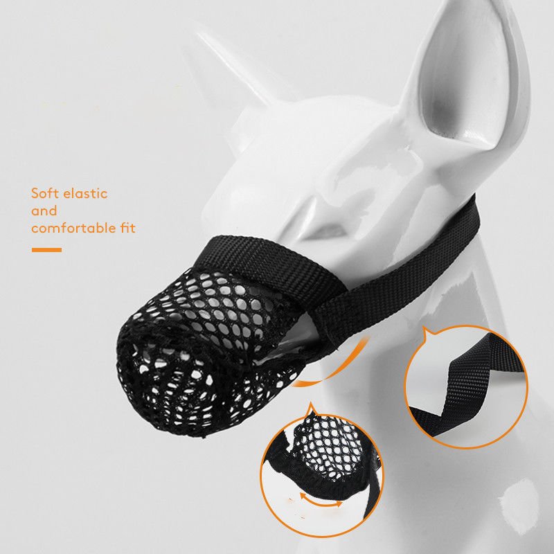 Le chien respirable de haute qualité réglable d'anti-misfeeding biens muselle la couverture confortable de bouche de chien