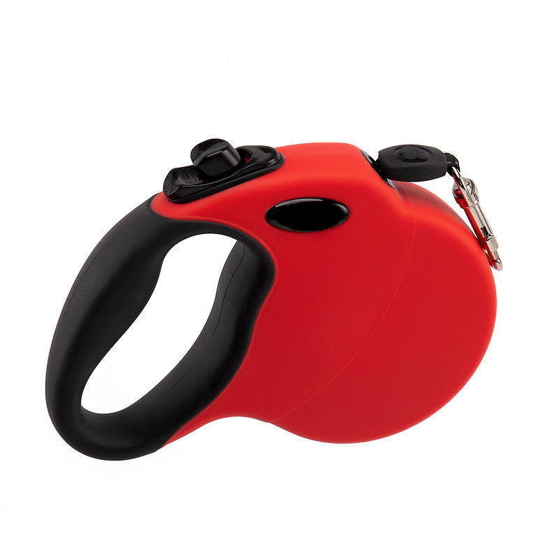 Laisse réfléchie escamotable en nylon de corde de laisse de chien de poignée antidérapante pour le chien Accesorios Para Mascotas