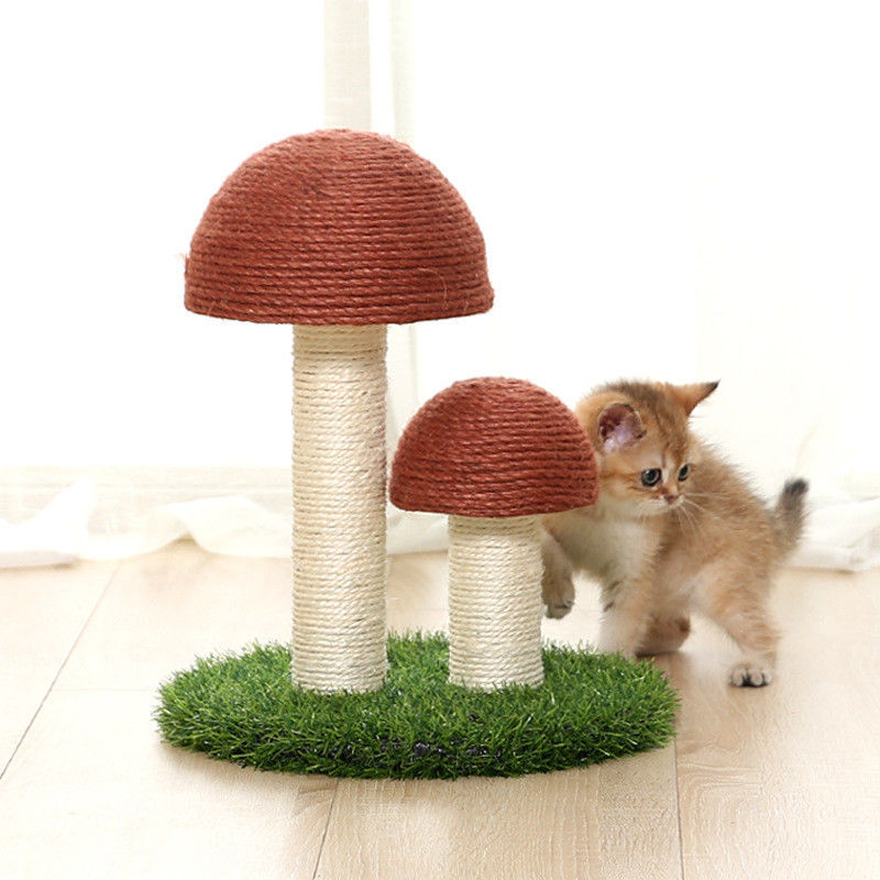 Le lin répand le panneau S 36*30cm de courrier de Cat Tree Tower Cat Scratch de sisal