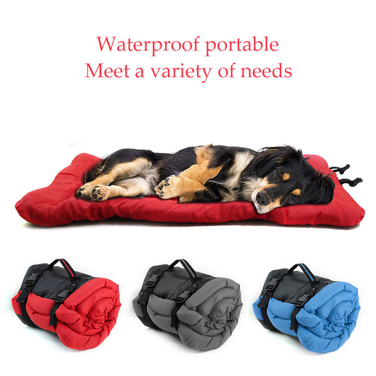 Le double portatif pliable a dégrossi voiture Seat de refroidissement Mat Waterproof de chien